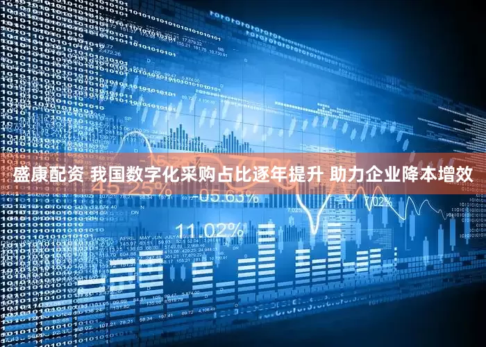 盛康配资 我国数字化采购占比逐年提升 助力企业降本增效