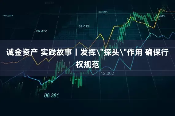 诚金资产 实践故事丨发挥＂探头＂作用 确保行权规范